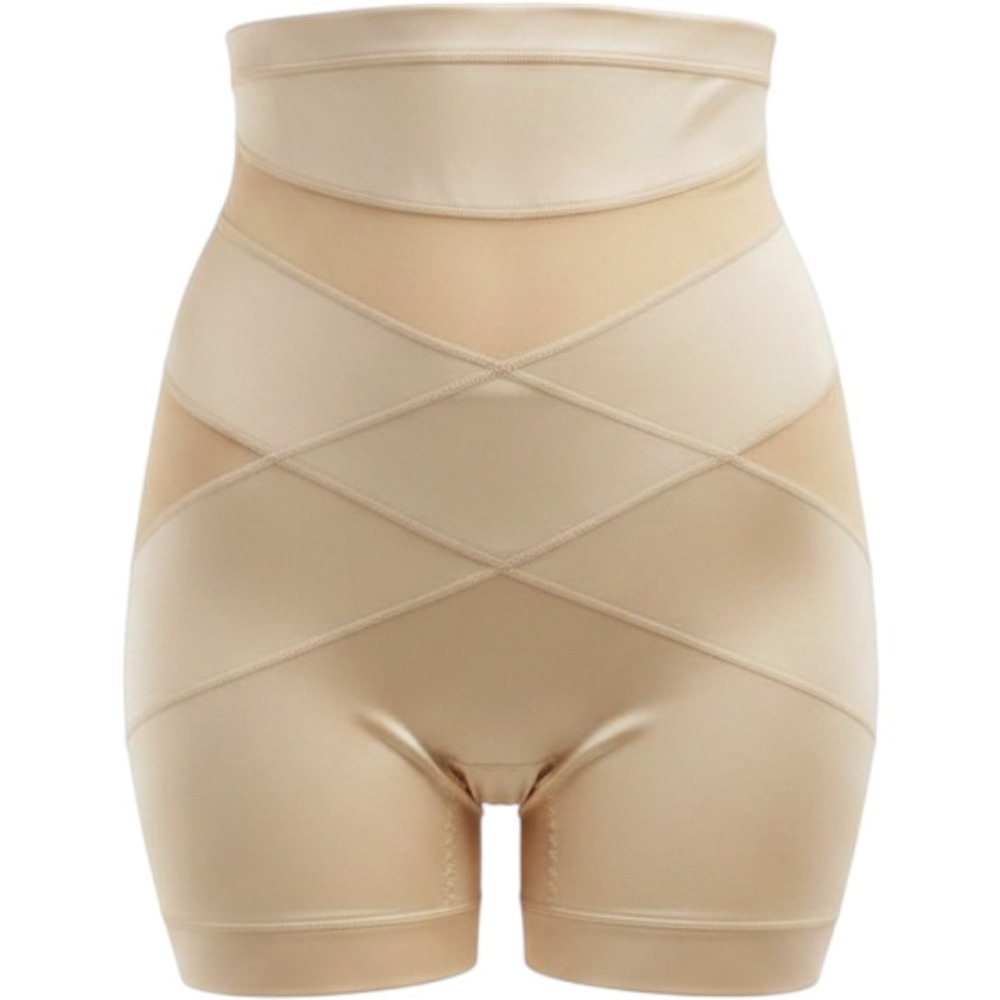 PatPat Women Apricot‎ High Waisted Tummy Control Shapewear Shorts XL 321-01
